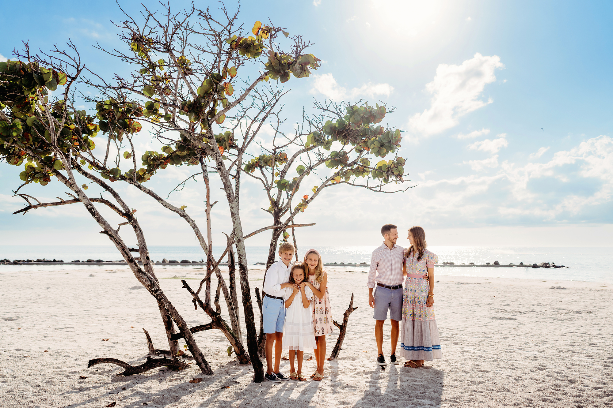 playful-family-session-honeymoon-island-florida